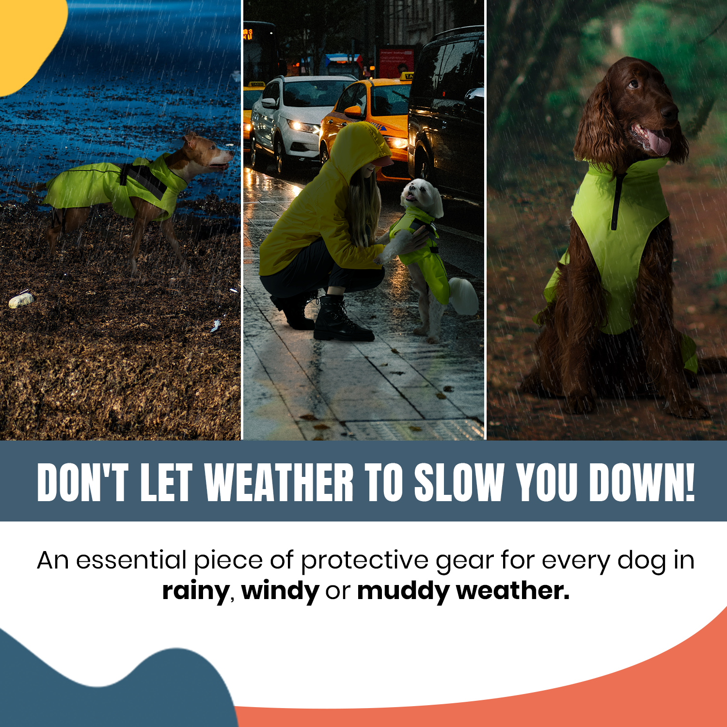 Waterproof Dog Raincoat