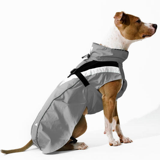 DOGOPAL Dog Raincoat- Reflective and Waterproof - for Small, Medium and Large Dogs