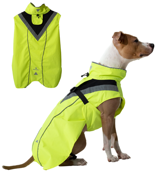 DOGOPAL Dog Raincoat- Reflective and Waterproof - for Small, Medium and Large Dogs