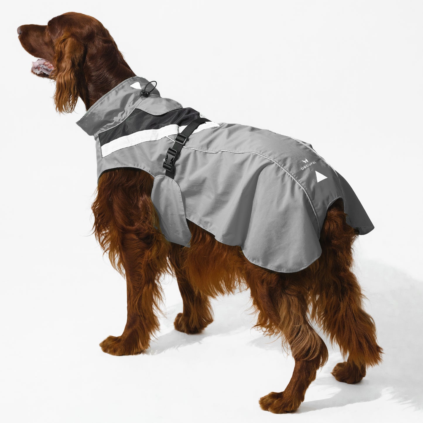 DOGOPAL Dog Raincoat- Reflective and Waterproof - for Small, Medium and Large Dogs