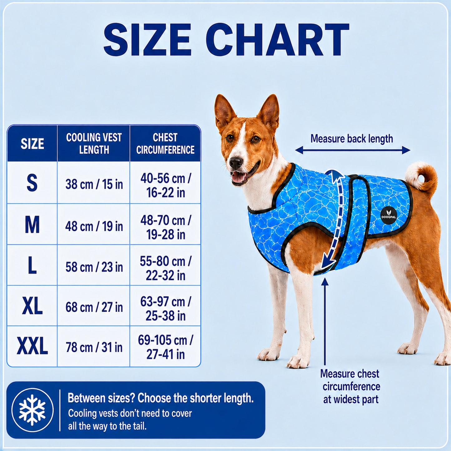 DOGOPAL Dog Cooling Vest for Dogs, Water-Activated UV Sun Protection for Hot Weather