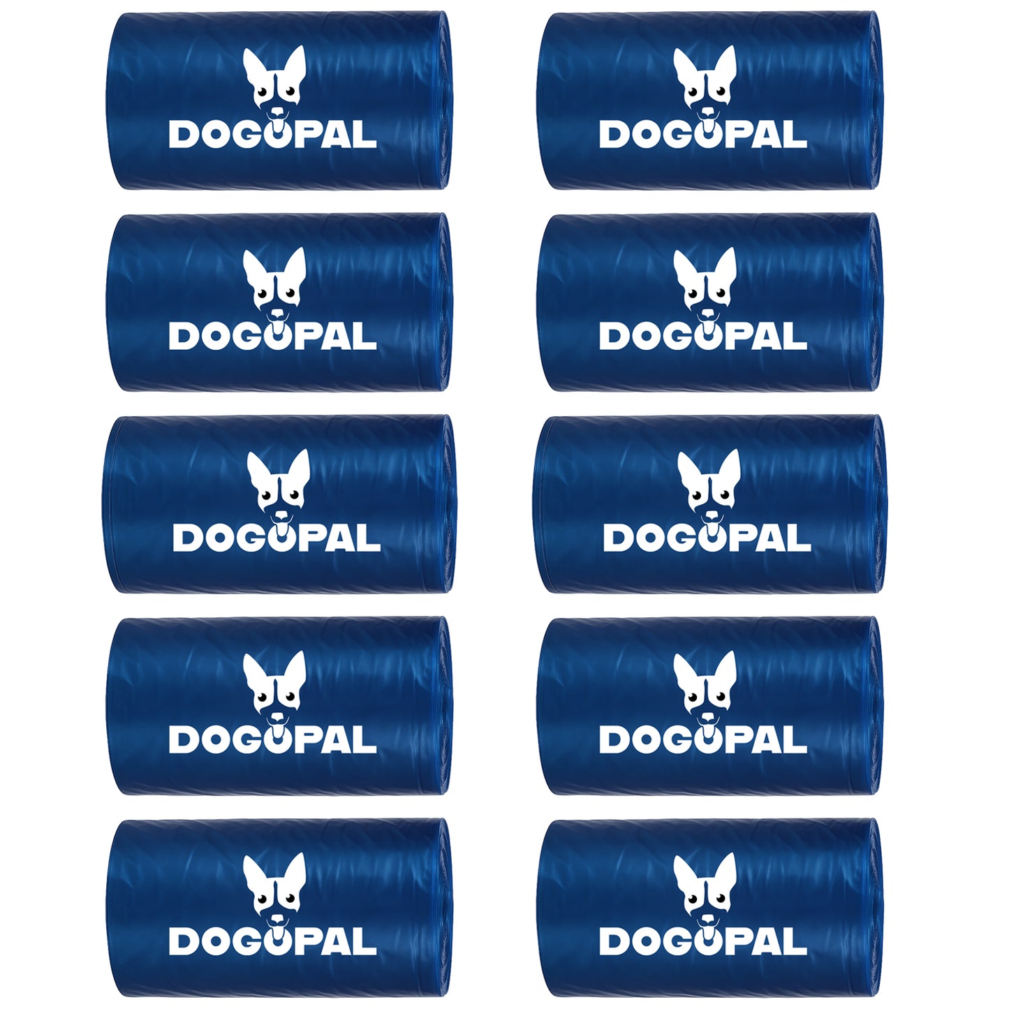 DOGOPAL Refill Bags for Pooper scooper (10 rolls of Poop Bags for LARGE, MEDIUM and 360 DOGOPAL Pooper Scooper)