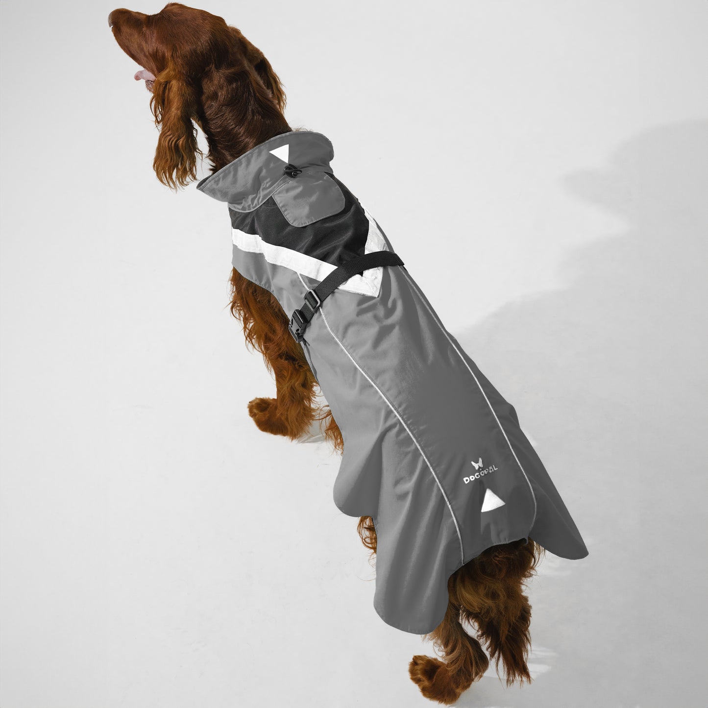 DOGOPAL Dog Raincoat- Reflective and Waterproof - for Small, Medium and Large Dogs