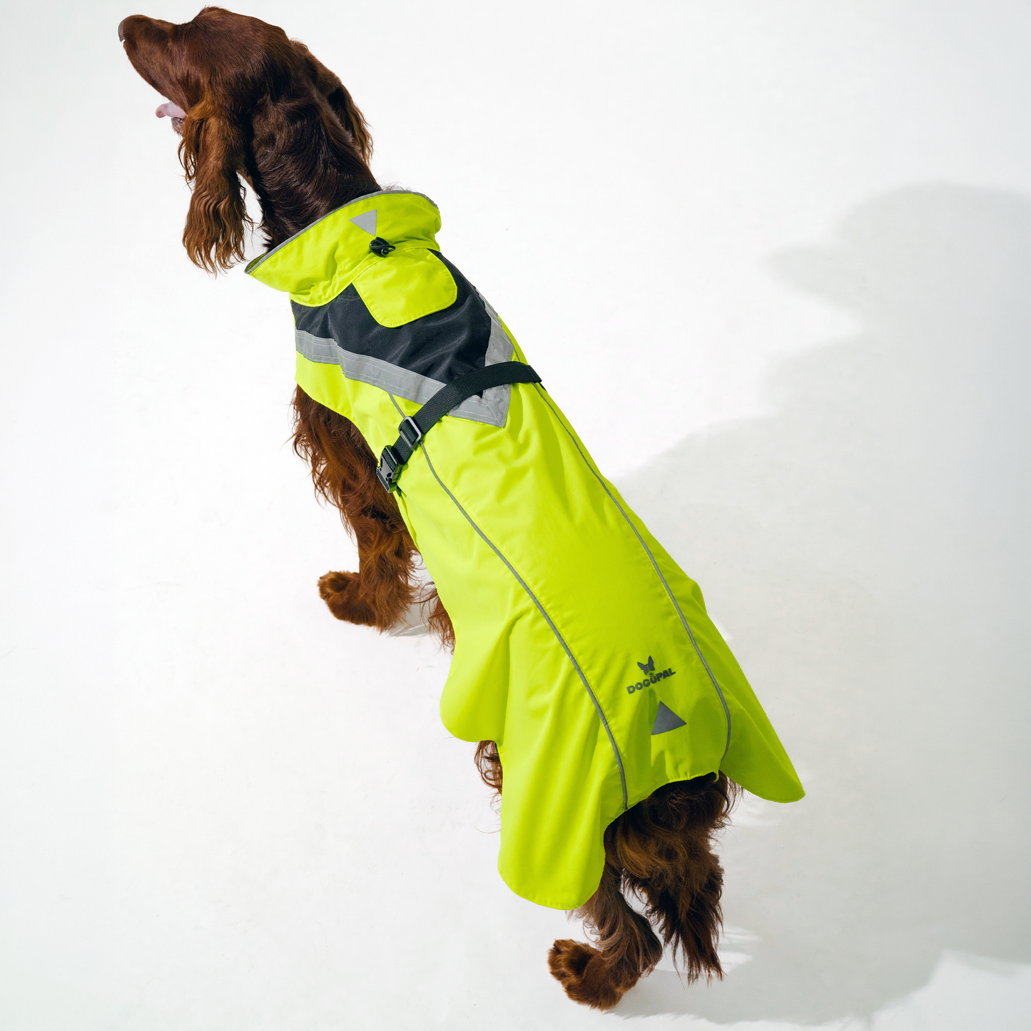 DOGOPAL Dog Raincoat- Reflective and Waterproof - for Small, Medium and Large Dogs