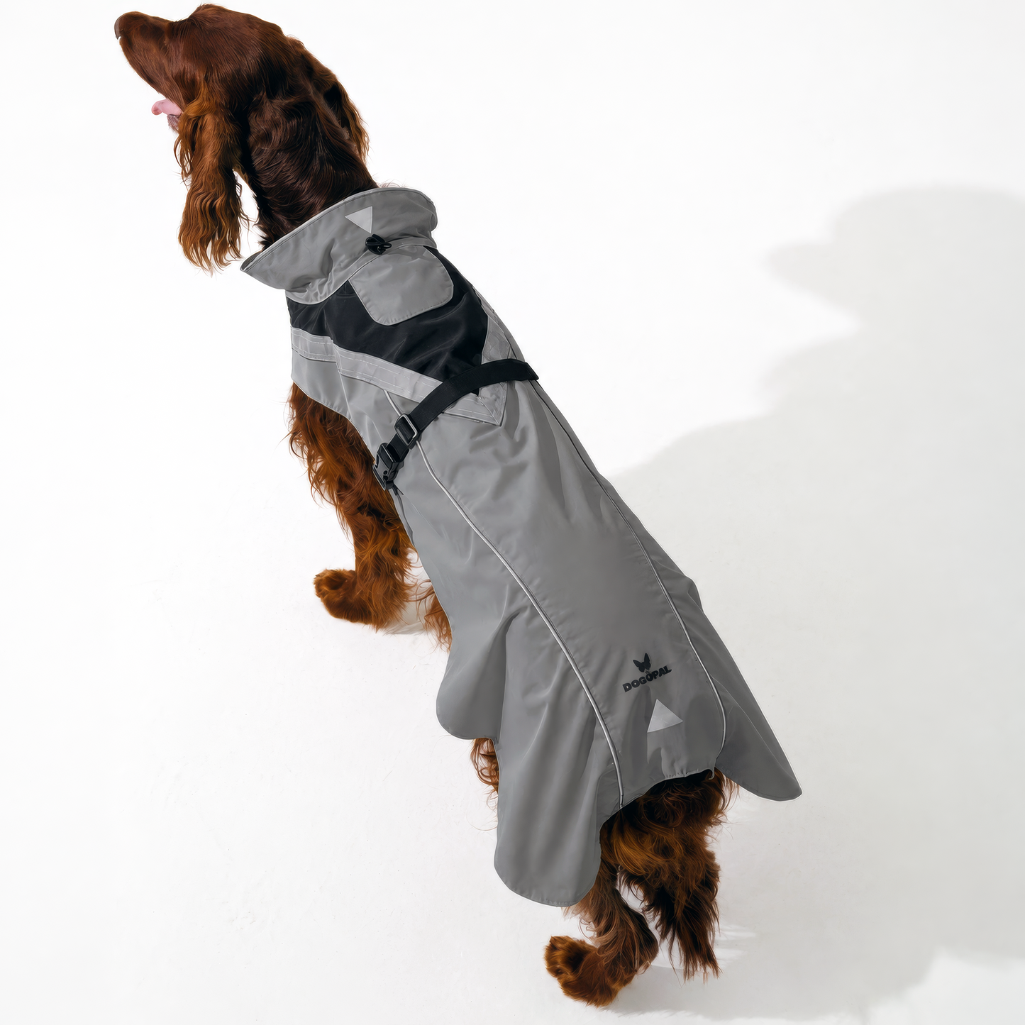 DOGOPAL Dog Raincoat- Reflective and Waterproof - for Small, Medium and Large Dogs