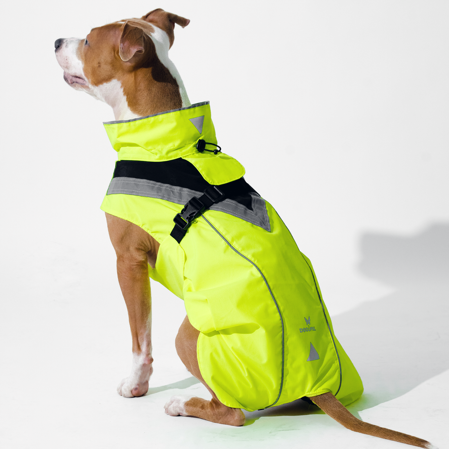 DOGOPAL Dog Raincoat- Reflective and Waterproof - for Small, Medium and Large Dogs