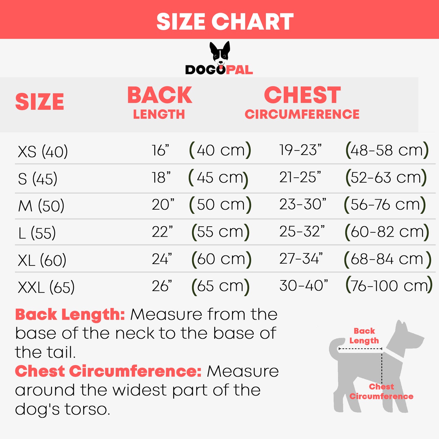 DOGOPAL Waterproof Dog Coat for Cold Weather, for Small, Medium, and Large Dogs - Windproof Breathable