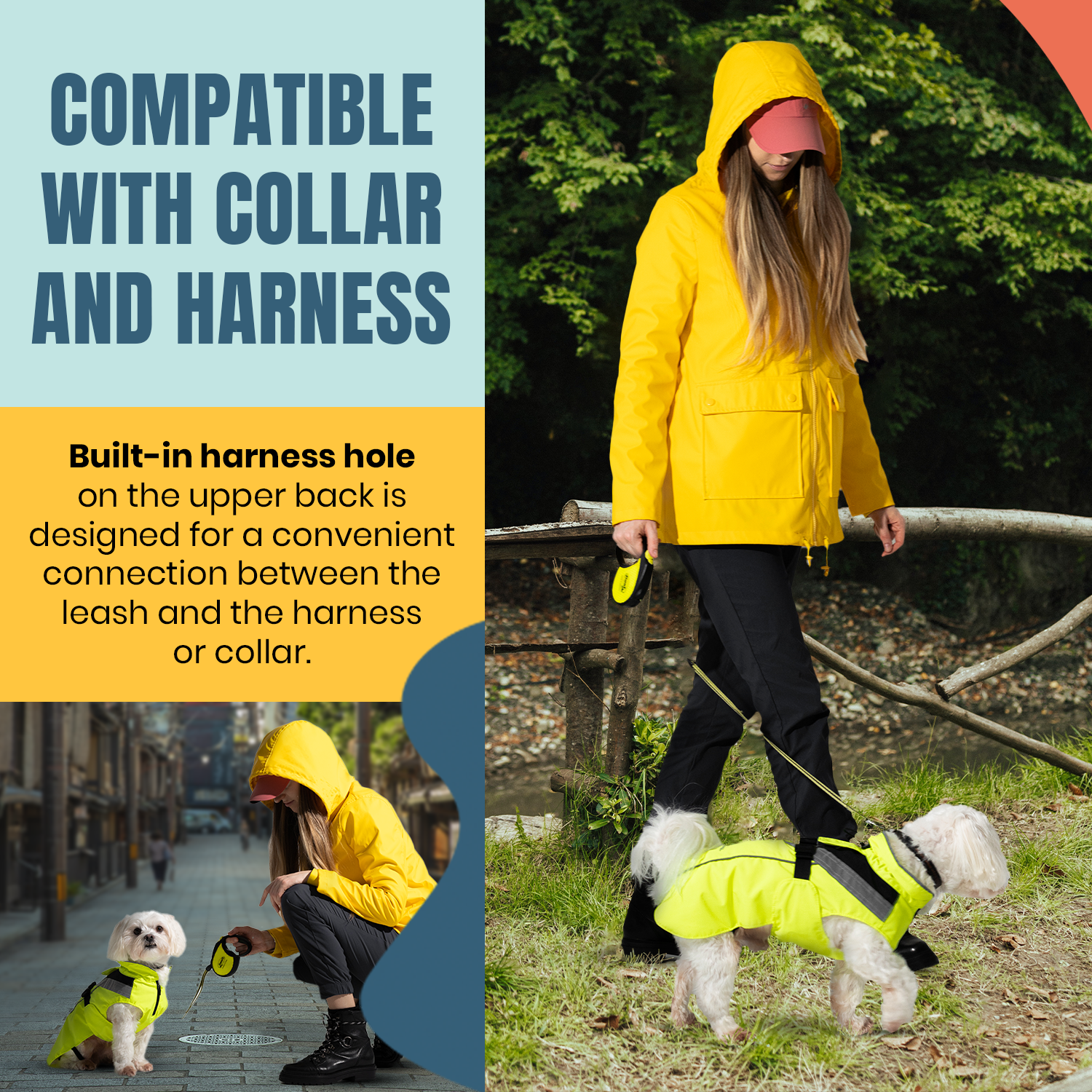 Waterproof Dog Raincoat